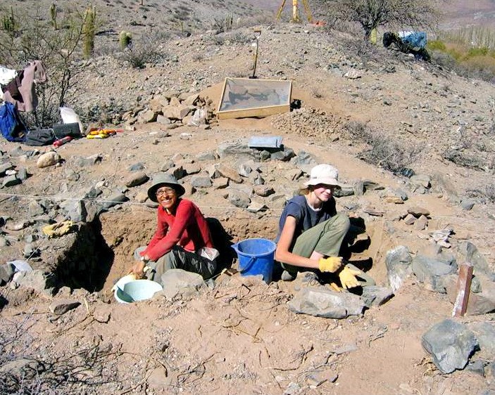 Photo of an archaeology dig